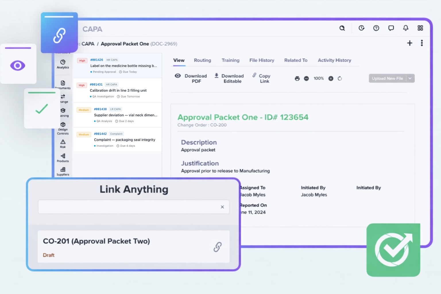 AI-enabled Quality Management — AI · Life Sciences case study by Anjani Varma